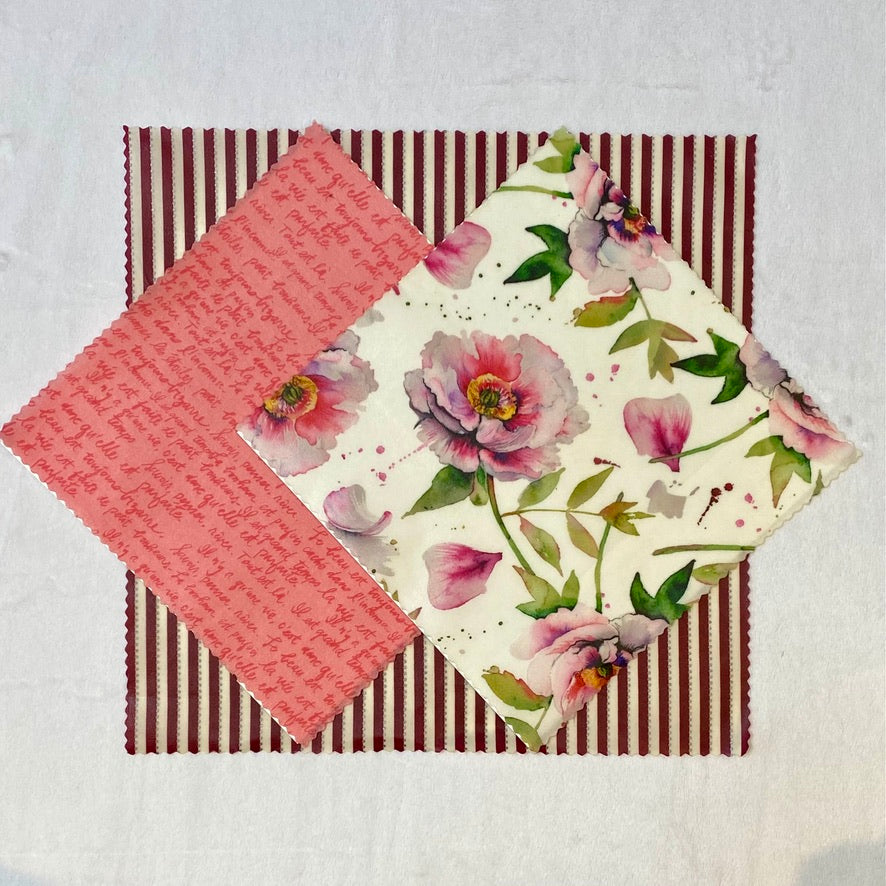 Beeswax Food Wraps - Set Of 3