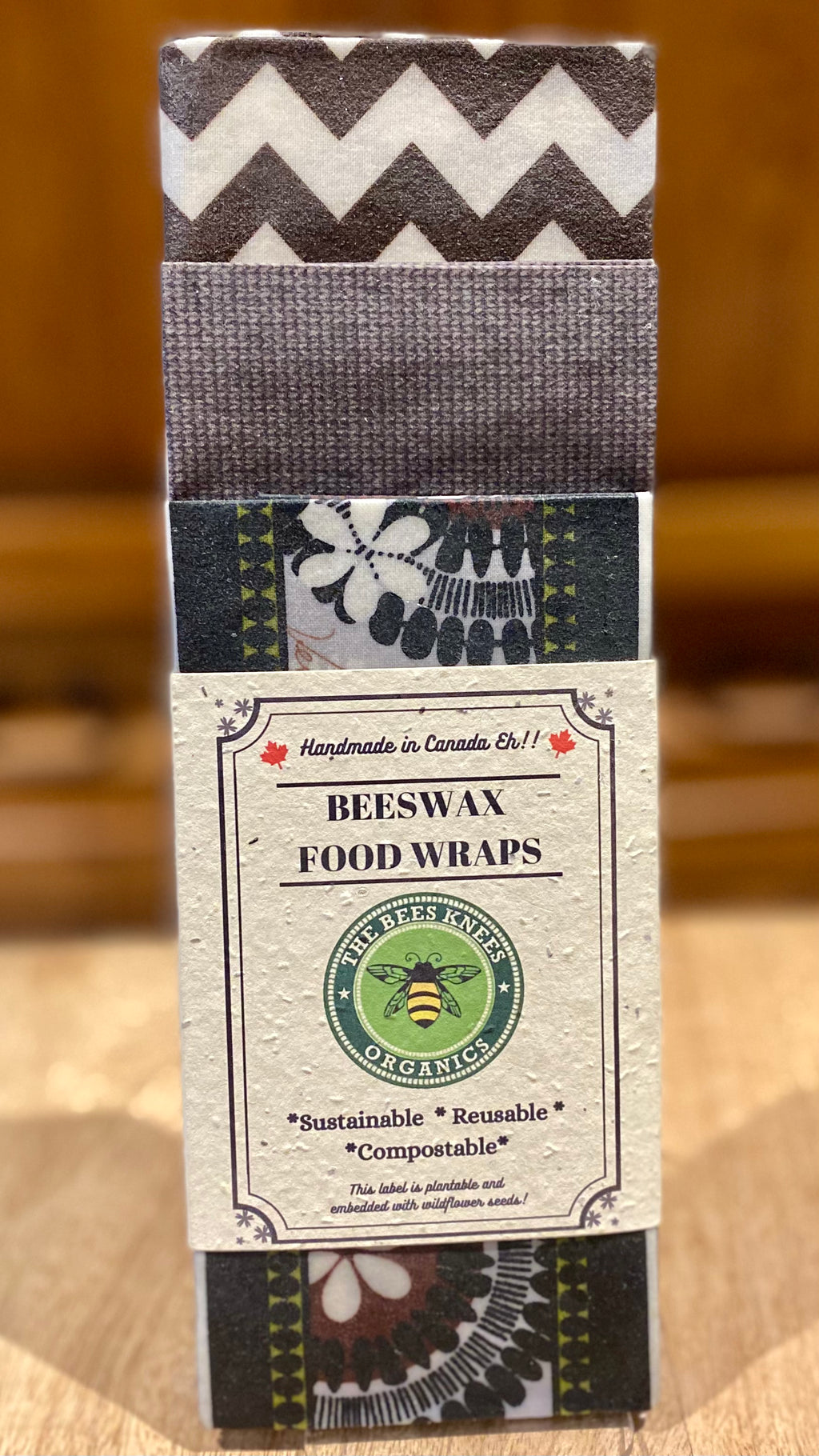 Beeswax Food Wraps - Set Of 3