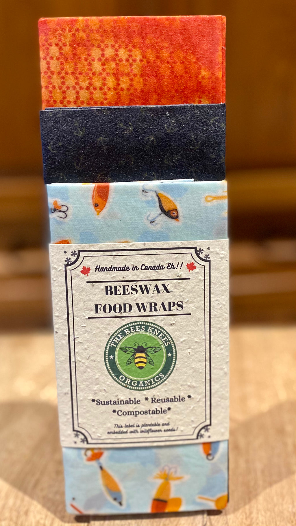 Beeswax Food Wraps - Set Of 3