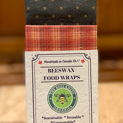 Beeswax Food Wraps - Set Of 3