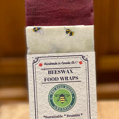 Beeswax Food Wraps - Set Of 3