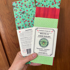 Beeswax Food Wraps - Set Of 3