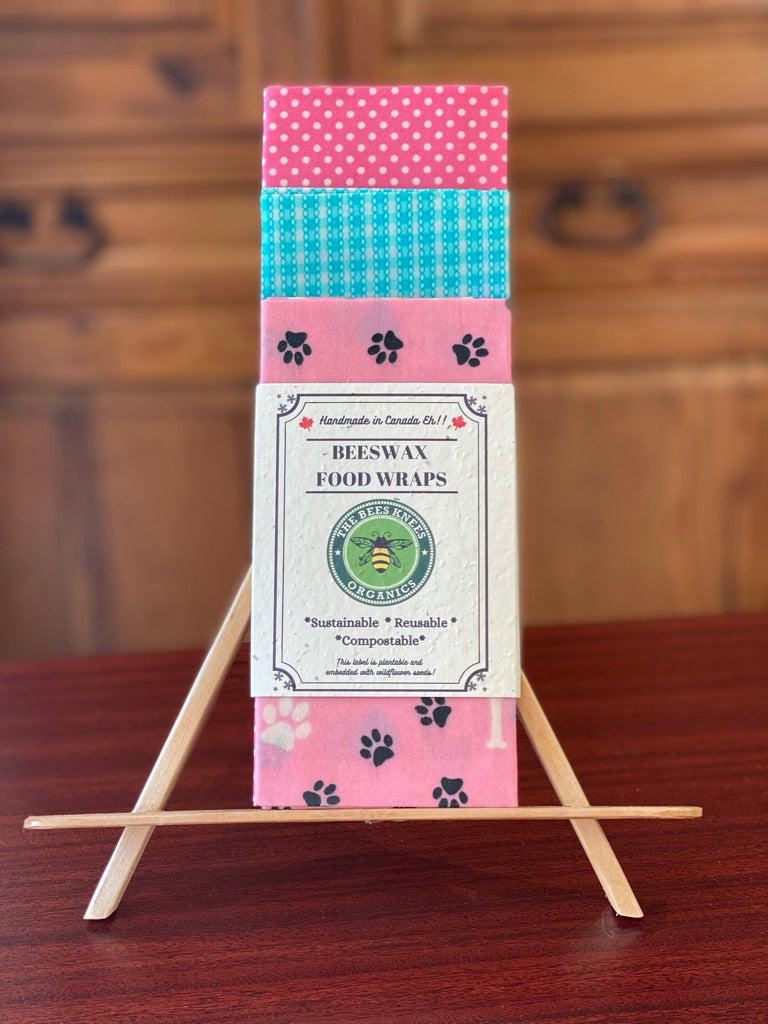 Beeswax Food Wraps - Set Of 3