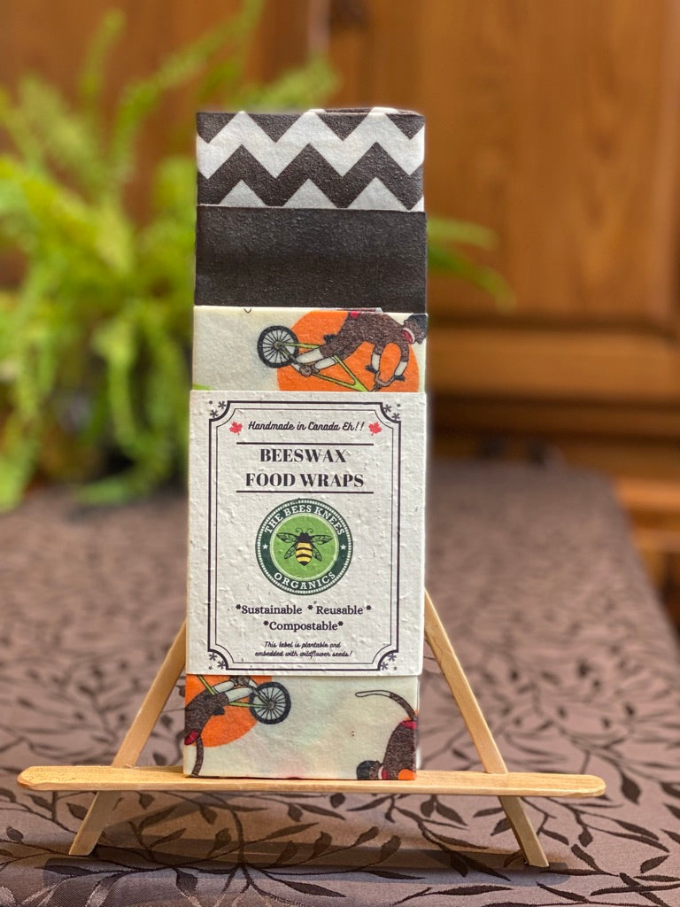 Beeswax Food Wraps - Set Of 3